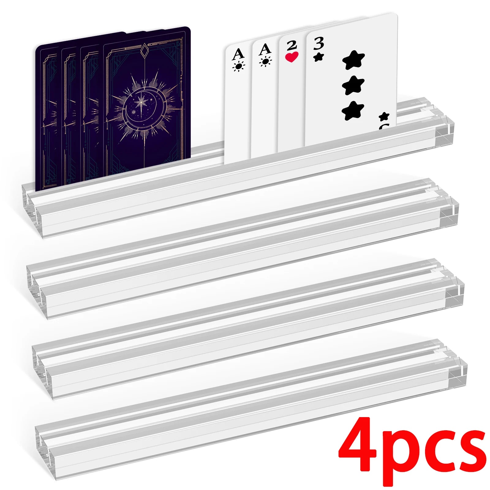 Hands-Free Card Holders - 4 Pack - Design 2