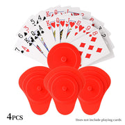 1/2/4PCS Multi-Layer Playing Cards Holder, Suitable for Poker Cards, Game Night Supplies, Compact Design for Easy Storage and Or