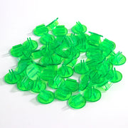 50pcs Card Holder Translucent Plastic Card Stands for Board Game Accessories Fixed Props