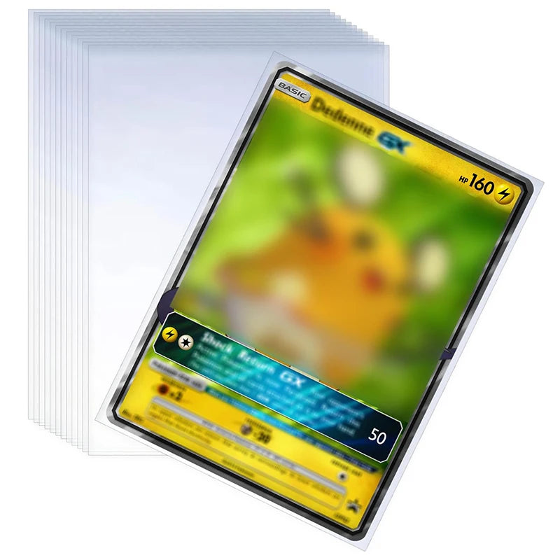 Clear Card Sleeves - Design 4