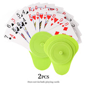 1/2/4PCS Multi-Layer Playing Cards Holder, Suitable for Poker Cards, Game Night Supplies, Compact Design for Easy Storage and Or