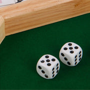 10.2 inch Wooden Dice Octagonal Dice Tray Board Game for Game Night Game Dice Party and Celebrations Party Supplies