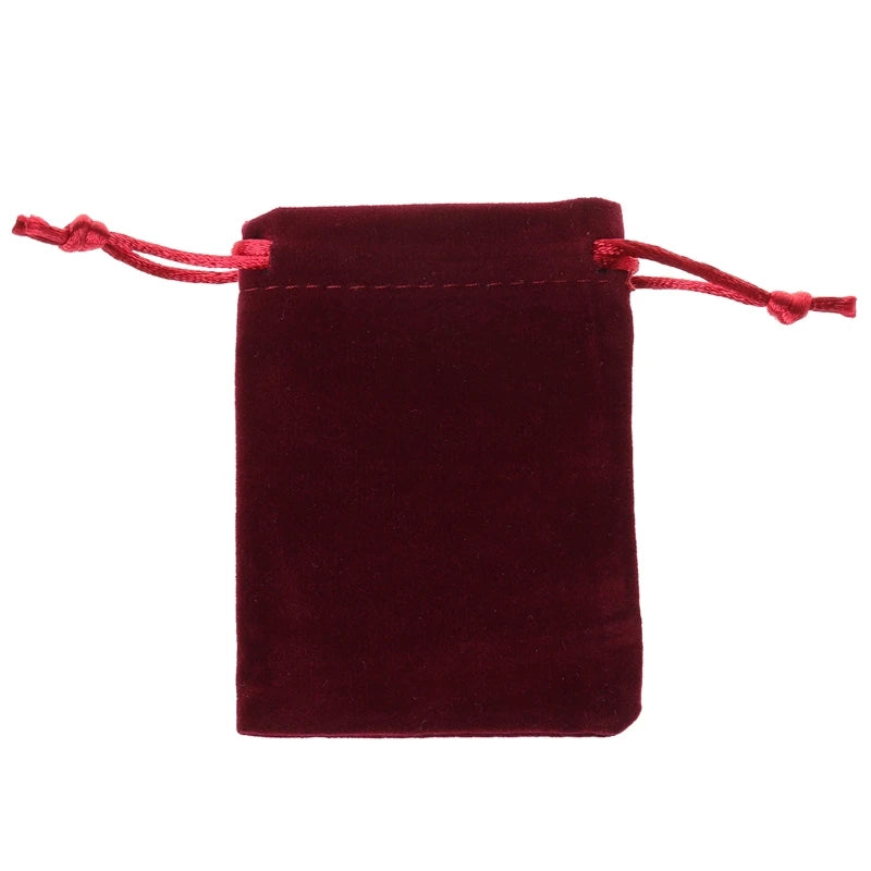 Premium Velvet Dice Bags Tarots Card Deck Jewelry Storage Bag Mini Drawstring Board Game Pack Witch Divination Accessories