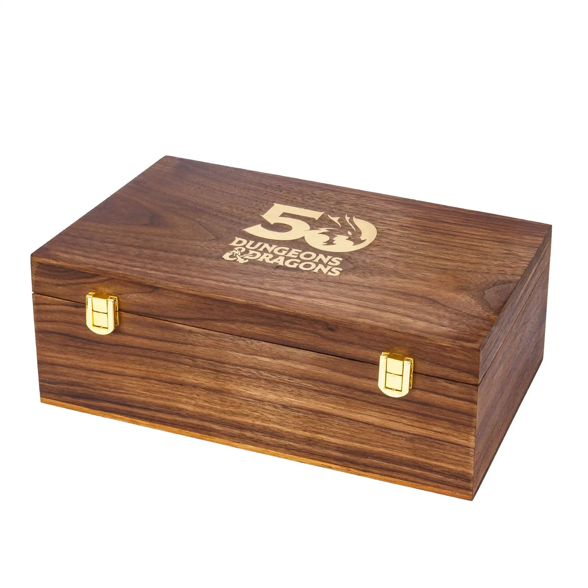 Fold-Flat Wooden Dice Tray & Storage - Design 4