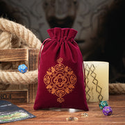 1pc Velvet 14x22cm Large Size Moon Phase Tarots Cards Storage Bag Jewelry Pouch Travel Cosmetic Gift Bag Hand bag Coin Dice bag