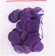 100Pcs/Lot Plastic Poker Chips Casino Bingo Markers Token Fun Family Club Board Games Toy Creative Gift 9 Colours 25mm
