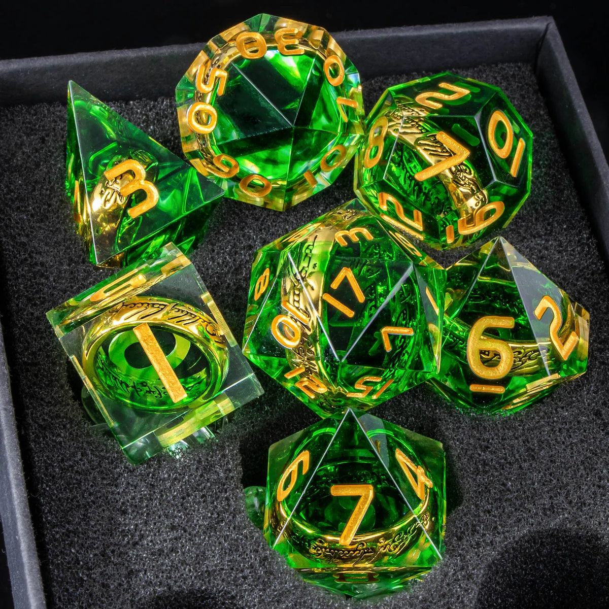 Fantasy Ring Dice Set – 8 Colours to Choose From
