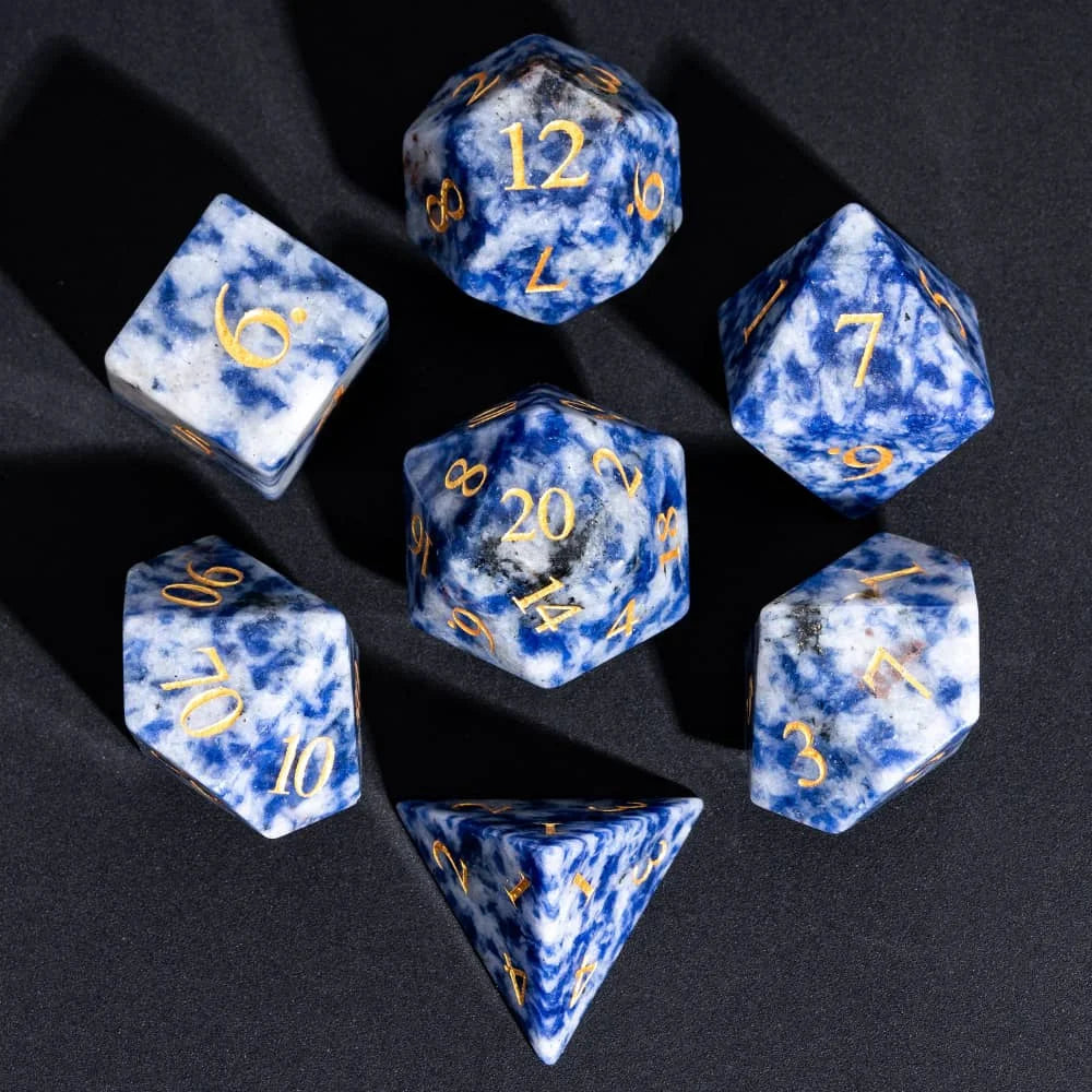 Stone RPG Dice Set - Design 6