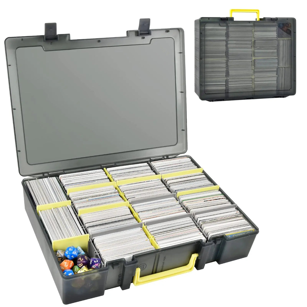 Clear Trading Card Organiser - 2300+ Cards – 2 Colours to Choose From