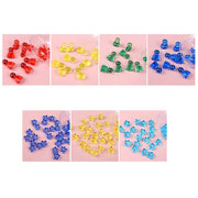 10 Pcs/Set Humanoid Chess Pieces Board Games Accessories Marking Colorful Pieces
