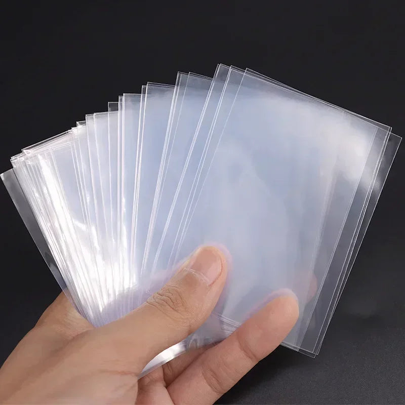 Clear Card Sleeves - 100 Pack - Design 2