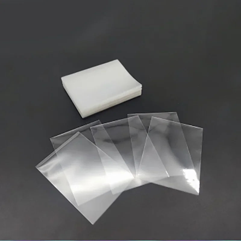 HexHoard Clear Card Sleeves – Multi-Size Variety Pack, 100pcs – 24 Colours to Choose From