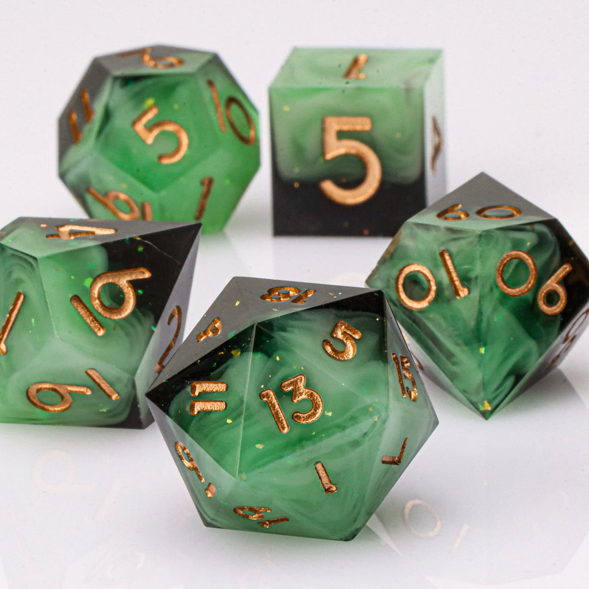 Mineral-Style RPG Dice Set - Design 25