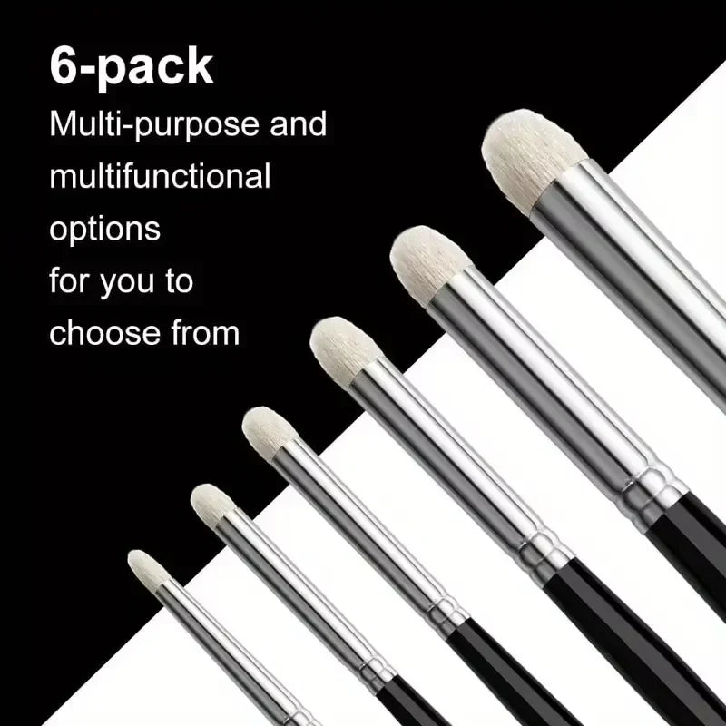 Yutiars 3/6Pcs Miniature Paint Brushes Wood Handle Fine Detail Brush for Enamel DND Warhammer 40K Citadel Model Figurines