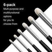 Yutiars 3/6Pcs Miniature Paint Brushes Wood Handle Fine Detail Brush for Enamel DND Warhammer 40K Citadel Model Figurines
