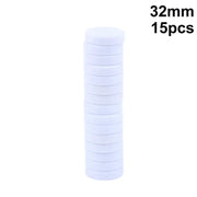 15Pcs Backgammon Draughts 20MM 27MM 32MM Plastic Round Multi Color Western Chess Checkers for Home Table Games