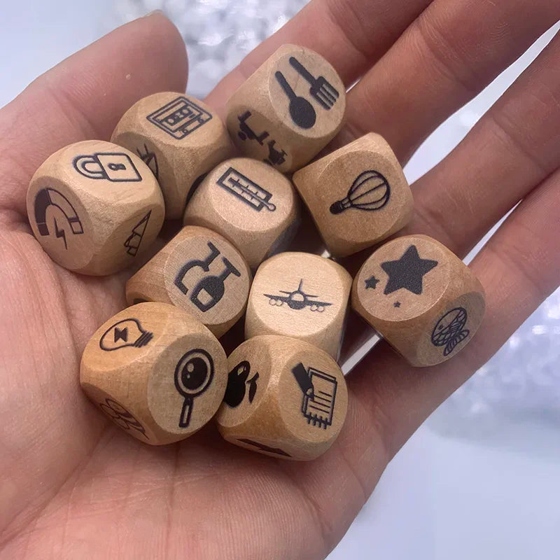 Story Dice Set - 10 Piece with Bag