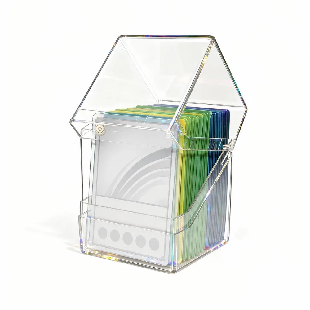 Acrylic Card Storage Box – 4 Colours to Choose From