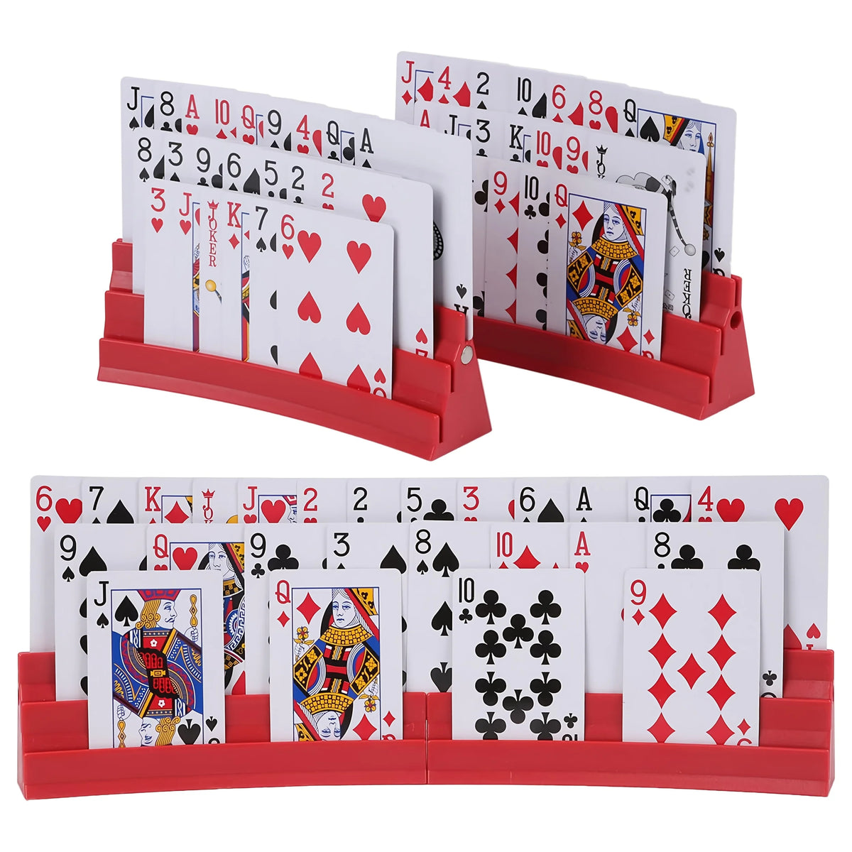 Plastic Card Storage Case - 4 Pack