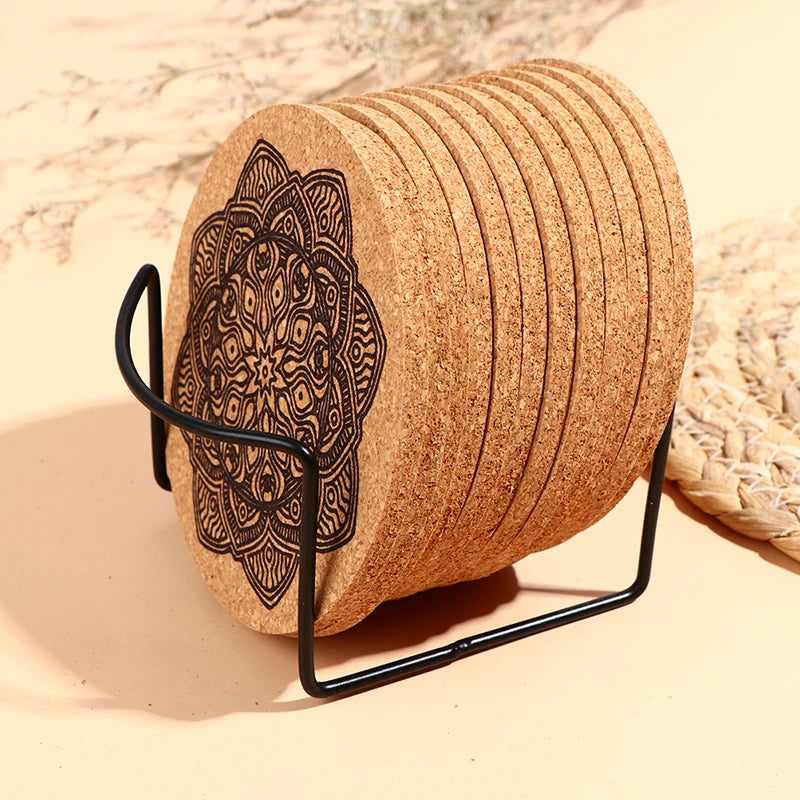 Round Cork Component Pads - 12 Pack