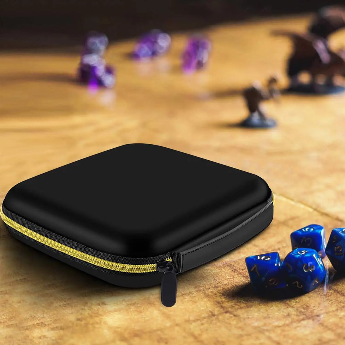 Dice Case with Rolling Tray - Holds 35+ – Keep Every Roll on the Table