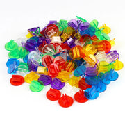 50pcs Card Holder Translucent Plastic Card Stands for Board Game Accessories Fixed Props