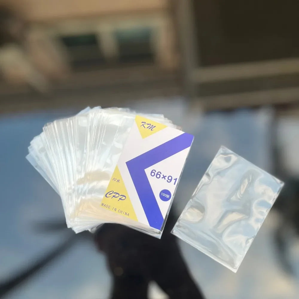 Clear Card Sleeves - 100 Pack - Design 29