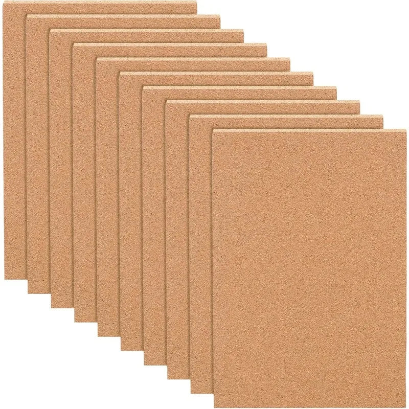 Cork Token Mat Sheets - 10 Pack