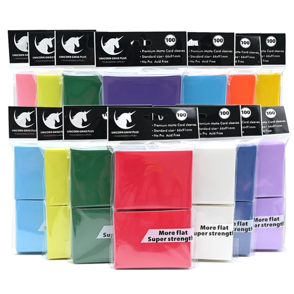 Matte Card Sleeves - 100 Pack - 66x91mm - Design 8