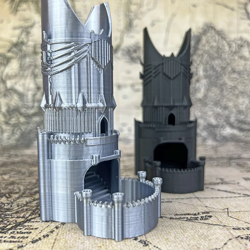 Prison-Themed Dice Tower – 7 Colours to Choose From