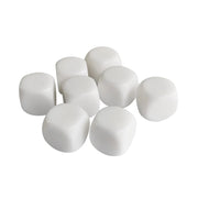 6/10pcs Blank Six Sided Dice Acrylic White Table Games for Board Games Party Gathering Leisure And Entertainment Props TMZ