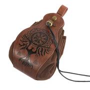 Portable Celtic Patterns DND Dice Bag Tray - Celtic Patterns Drawstring Pouch for D&D RPG Tabletop Games