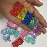 5 Pieces 30*30*22mm Acrylic Clear Animal Shape Game Pieces For Board Games Accessories