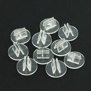50/20/10 Pcs Translucent Plastic Card Stands Perfect for Board Game Accessories Fixed Props and Card Holders