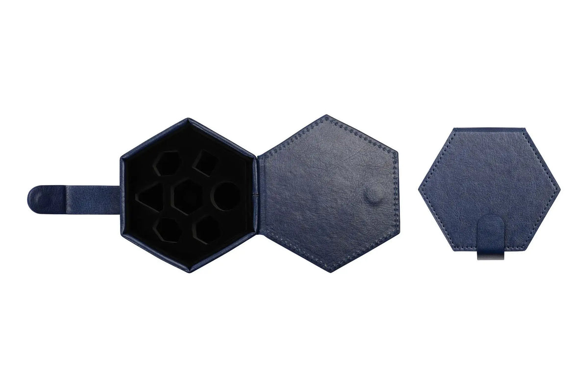 PU Hexagon Dice Storage Bag – 3 Colours to Choose From