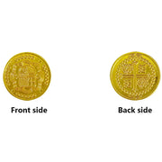 100/200PCS Plastic Pirate Gold Silver Coin Halloween Kids Birthday Party Decoration Fake Coins Game Treasure Hunt arty Supplies