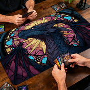 Gorgeous Giant Dragon Magic Card Battle Mat TCG Playmat Anti-slip Base 35X60CM Gathering Gaming Mats Board Game Mat for TCG