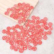 High-grade Wooden 90pcs Replacement Plates for Bingo Lotto Game - Fantastic Gaming Token for Families and Friends
