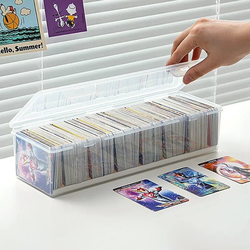 Clear Card Storage Box - 550+ Cards