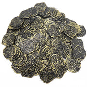 10/25/50pcs Plastic Pirate Coin Fake Gold Coin Treasure Game Simulation Toys Coin Kids Party Gift Kids Birthday Children's Gift
