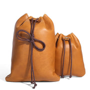Medieval Leather Drawstring Pouch Premium Coin Pouch for Men Coin Holder for Purse Women Genuine Leather Drawstring Coin Purse