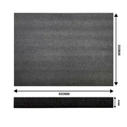 Polyethylene Foam Sheet Black Block Sheet Thick Cuttable Foam Padding Inserts for Cases,Packing Toolbox Storage and Craft Pad
