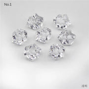 100PCS Plastic Gems Ice Grains Colorful Stones Children Jewels Acrylic Jewels Ice Counter Crystal Diamonds DIY Crafts Beads Toy