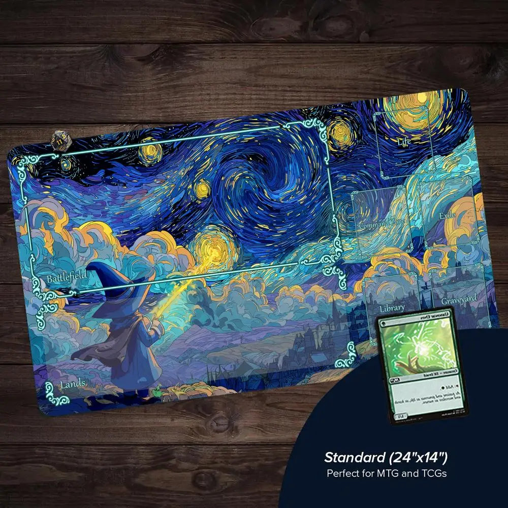 Wizard TCG Playmat – 28 Colours to Choose From