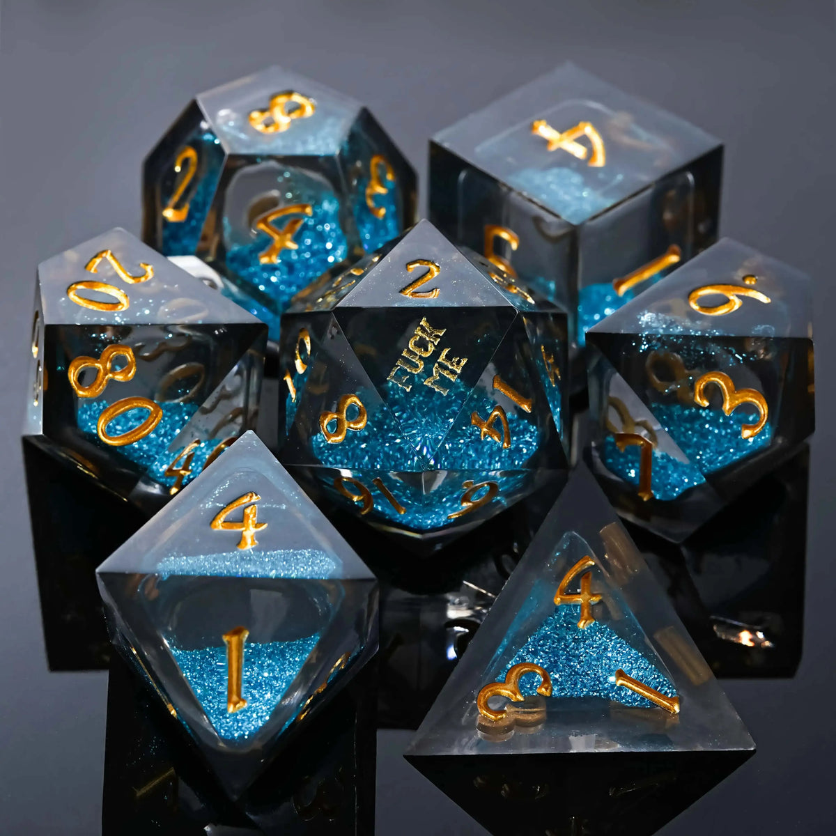 Mineral-Style RPG Dice Set - Design 33