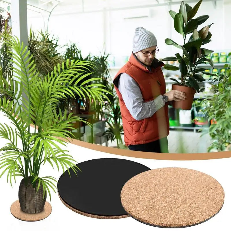 Round Cork Component Pads - Design 5