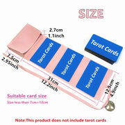 Tarot Cards Bag Storage Pouch Case Colorful Soft Witch Divination Accessories Jewelry Astrology Dice Box L765