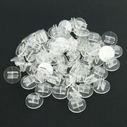 50pcs Card Holder Translucent Plastic Card Stands for Board Game Accessories Fixed Props