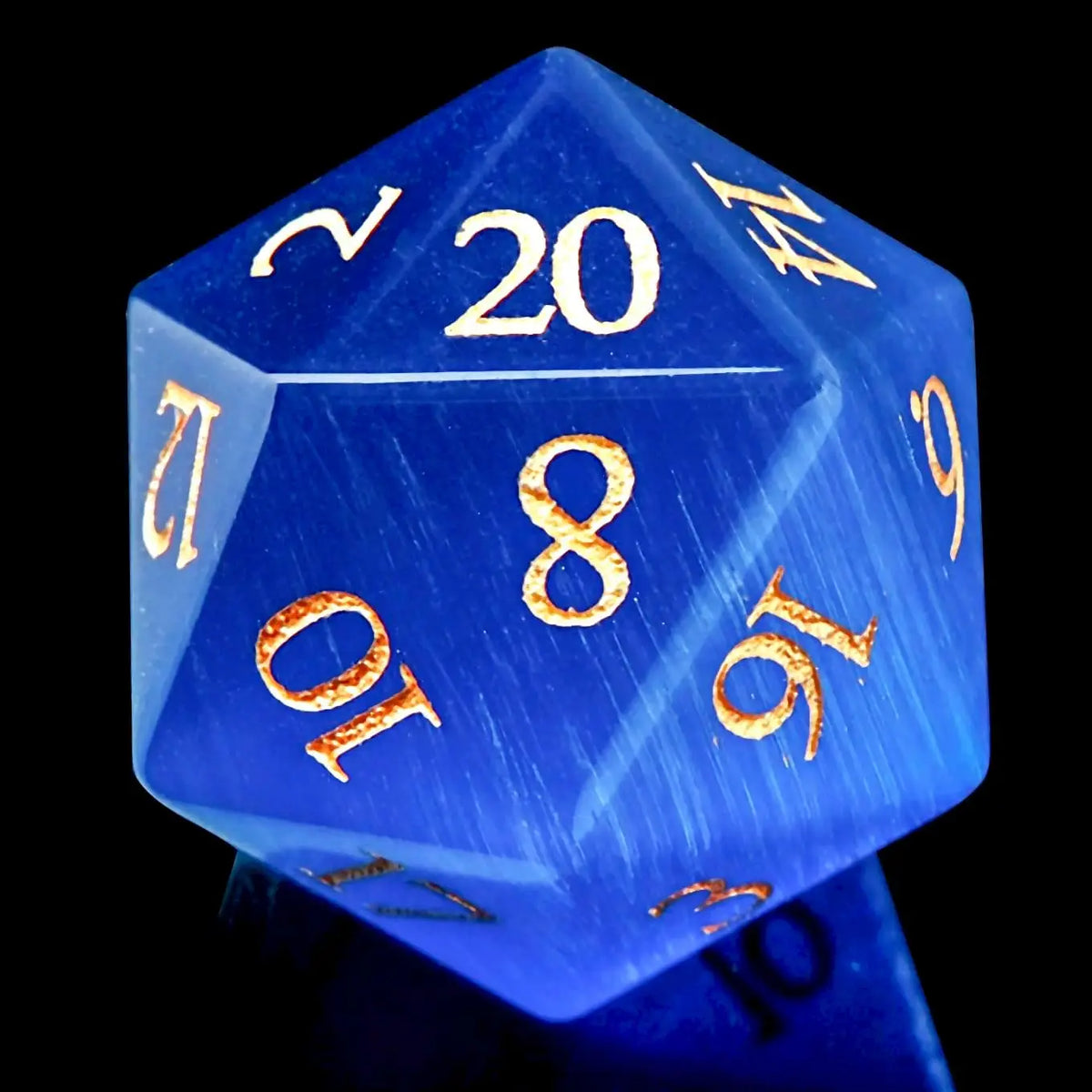 Blue Cat's Eye Gem Die – 4 Colours to Choose From
