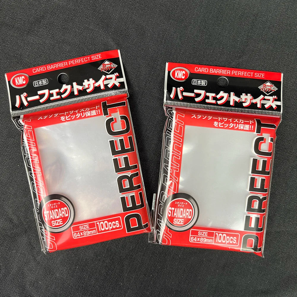 Clear Card Sleeves - 100 Pack - 64x89mm